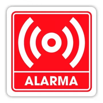 SEÑALAMIENTO ALARMA DE EMERGENCIA