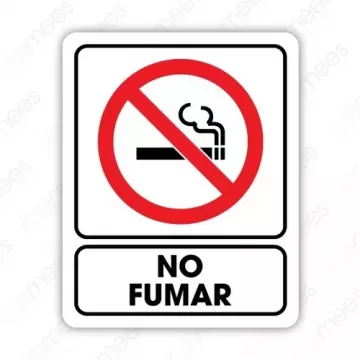 SEÑALAMIENTO NO FUMAR