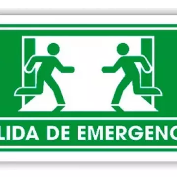 SEÑALAMIENTO  SALIDA DE EMERGENCIA